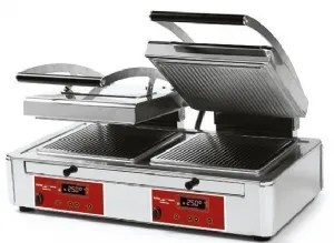 Appareil  paninis professionnel double CG24GGGGRS